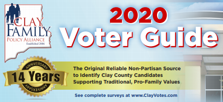 Clay Family Policy Alliance 2020 Voter Guide